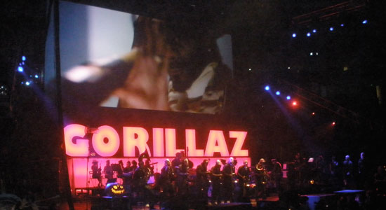 damon albarn gold tooth. Blur frontman Damon Albarn