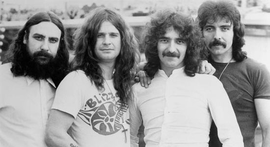  the four original members of Black Sabbath Ozzy Osbourne Tony Iommi 